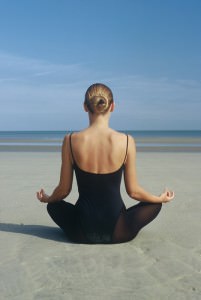 femme yoga