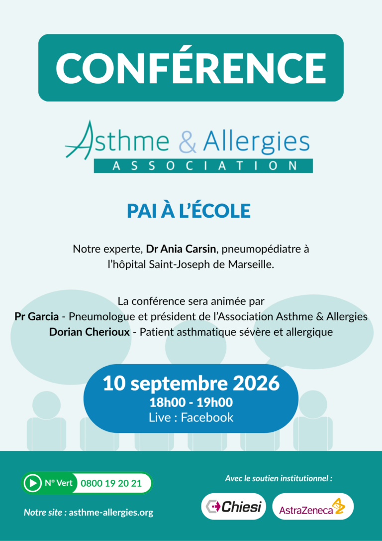 Prochaine conférence : PAI à l’école